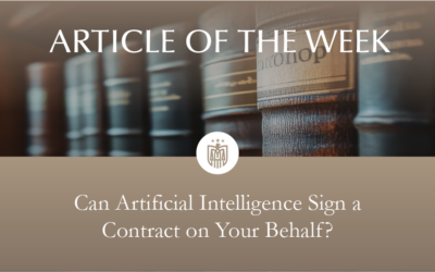 Artificial Intelligence Attorney (A.I.A): A Digital Legal Revolution in the World of Contracts and Transactions